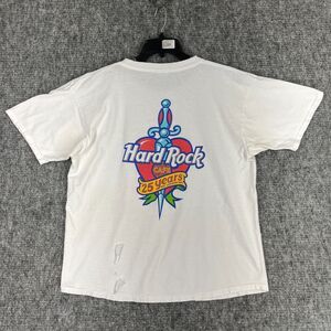 Hard‎ Rock Cafe Shirt Mens Extra Large London Vintage 1996 USA made Anniversary